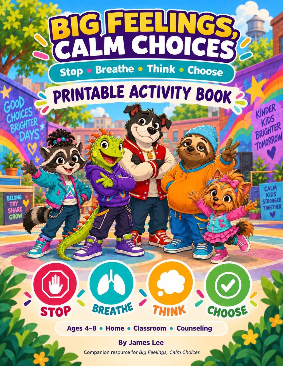 Big Feelings, Calm Choices activity workbook by James Lee